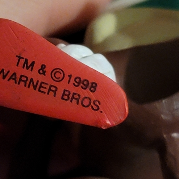 TASMANIAN DEVIL ornament Vintage WARNER BROS LOONEY TUNES 1998 ornament 12178-1 - Picture 7 of 10